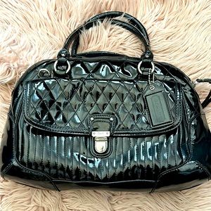 🛍️SOLD🛍️~ Coach Black Patent Bag